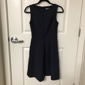 H&M navy A line dress size 4
